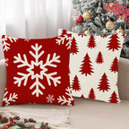 Farmhouse Christmas Pillow Cover