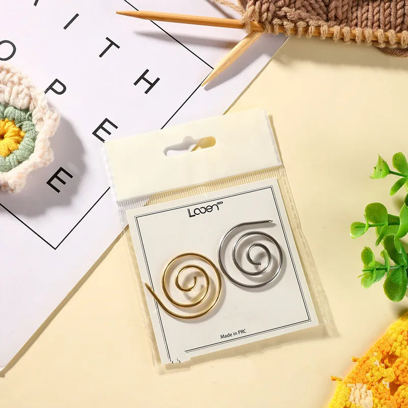 Spiral Cable Knitting Needle Stainless Steel Circular