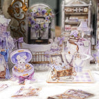 30pcs/1lot kawaii Stationery Sticker Resting leisurely