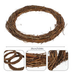 25/30cm DIY Floral Wreath Round Natural Rattan Ring