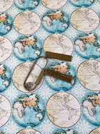 50x55/110cm Bohemian Style Motif, Quality Designer Cotton Fabrics