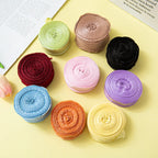 10Yards/Roll Pleated Chiffon Ribbon Wavy Edged