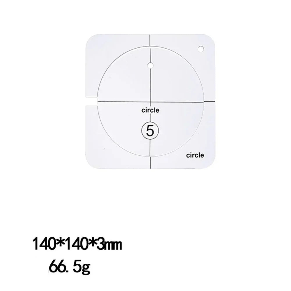 Quilting Tools Patchwork Ruler Templates Set