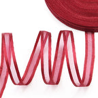 (50 Yards/roll) 3/8'' (10mm) Broadside Organza Ribbons