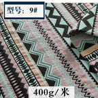 Dyed Ethnic Style Cotton Linen Fabric