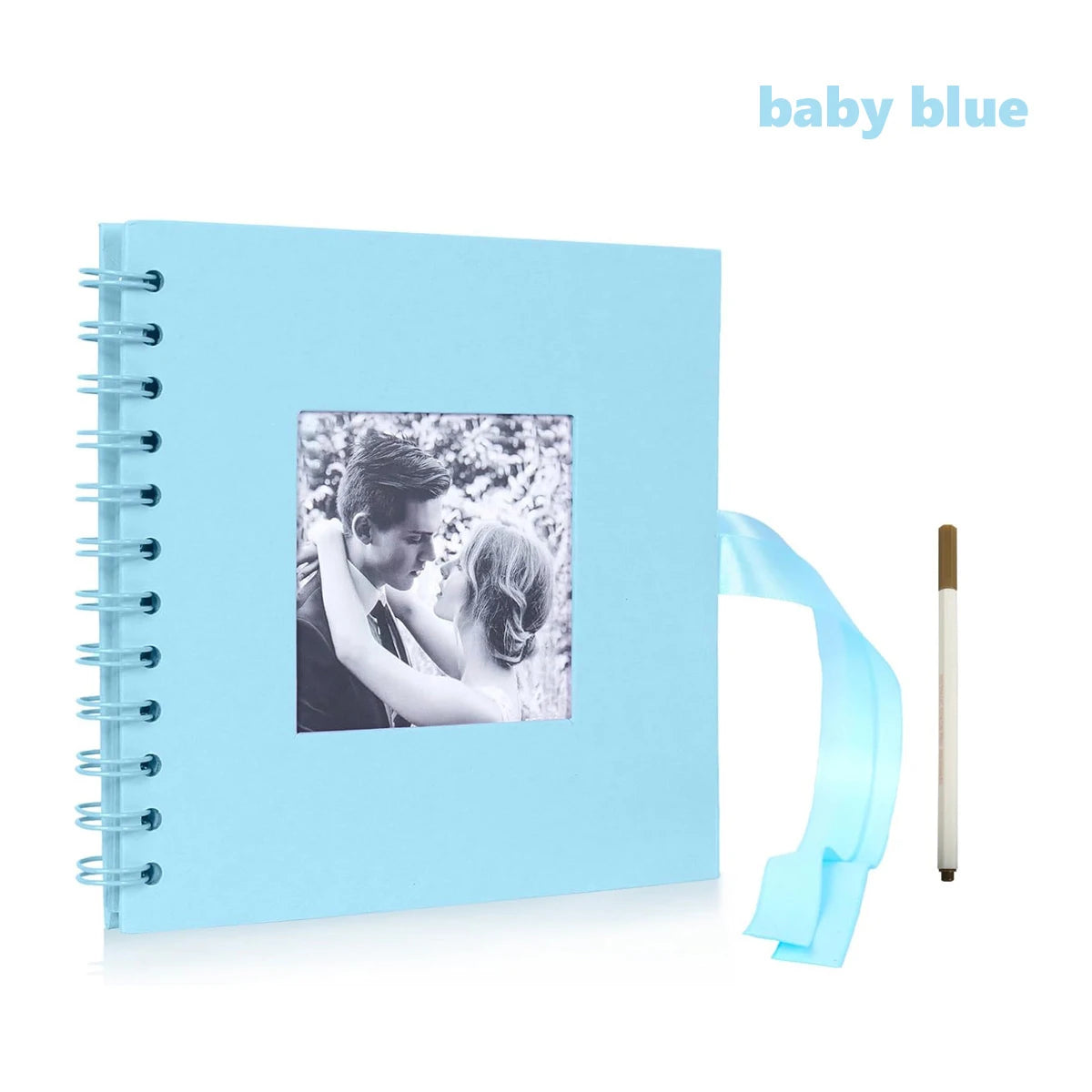 Scrapbook Album Linen Cover 8-inch