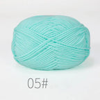 50g Milk Cotton Crochet Yarn 4ply