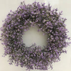 45cm Artificial Babysbreath Wreath