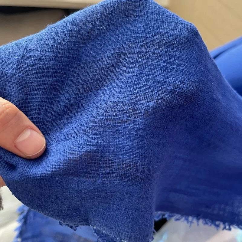 Soft Thin Linen Cotton Fabric