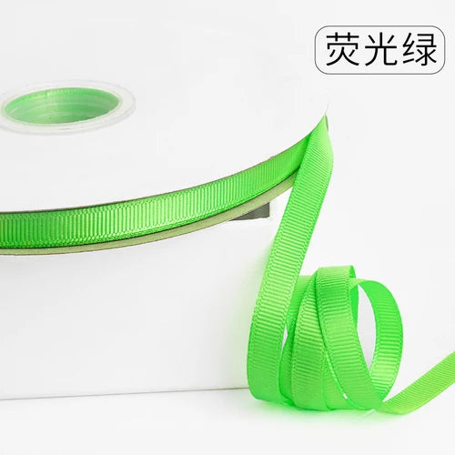 91m/roll 1cm 3/8" Rib Ribbon