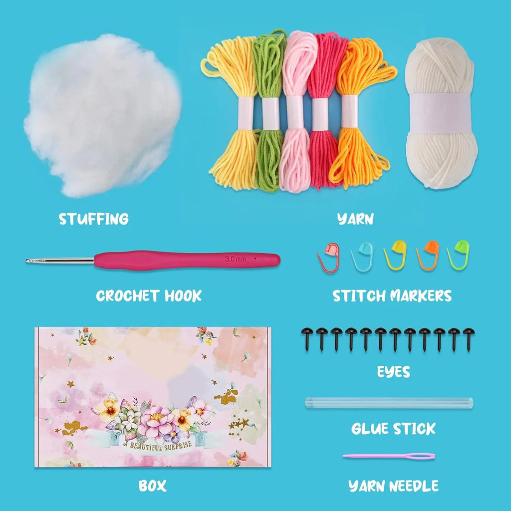 Whales Crochet Animal Kit