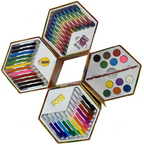 53pcs Multilayer Cartoon Art Pencil Set