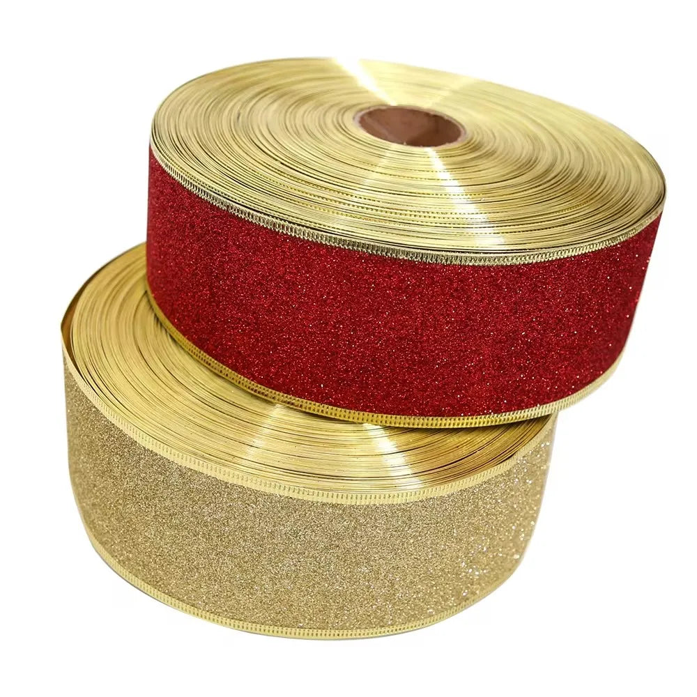200cm*6.3cm Glitter Decorative Ribbons