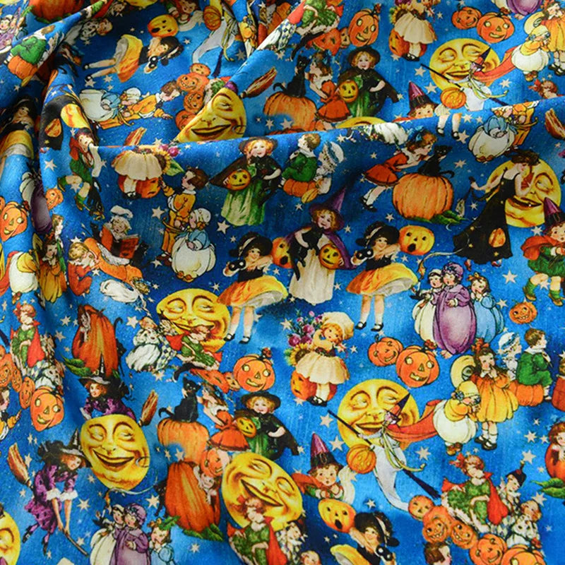 50x55/110cm Bohemian Style Motif, Quality Designer Cotton Fabrics