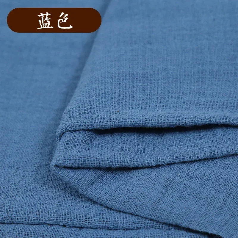 Soft Thin Linen Cotton Fabric