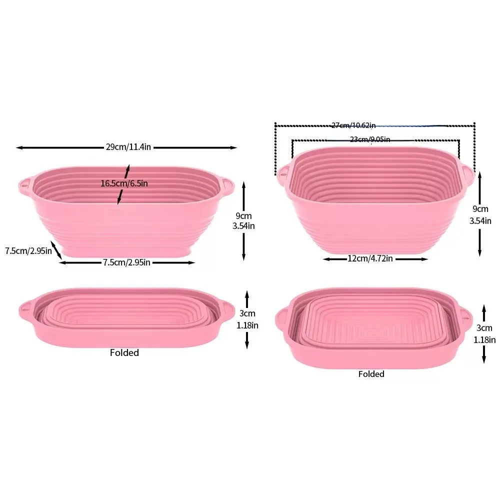 Silicone Breadbasket Baking Baskets
