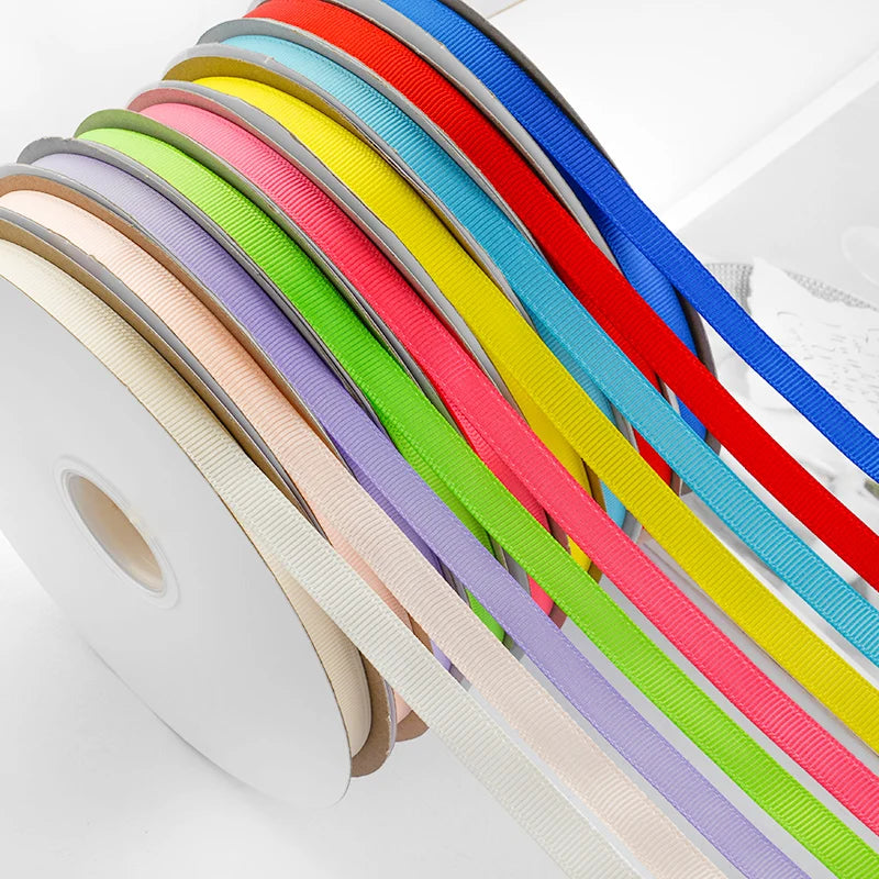 91m/roll 1cm 3/8" Rib Ribbon
