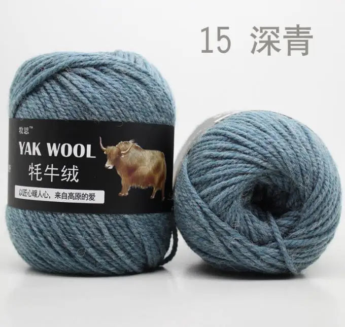 Yak 3-Strand Wool Yarn