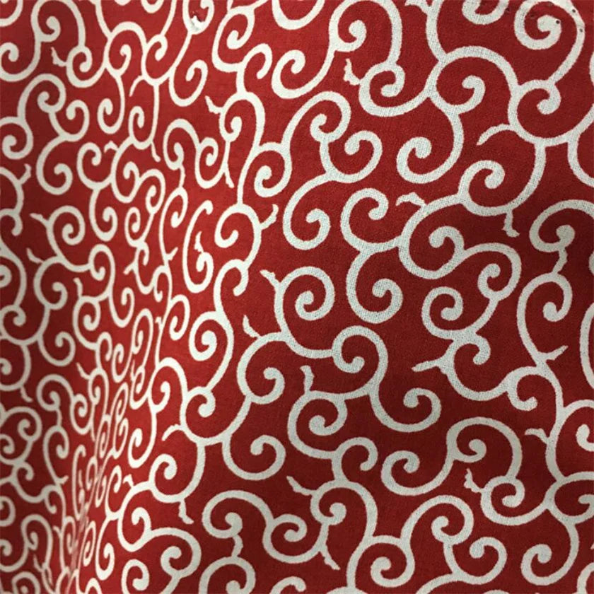 Japanese Style Kimono Bronzed Cotton Fabric