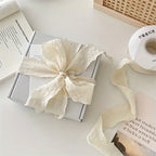 Bohemian Pleated Fabric Ribbon