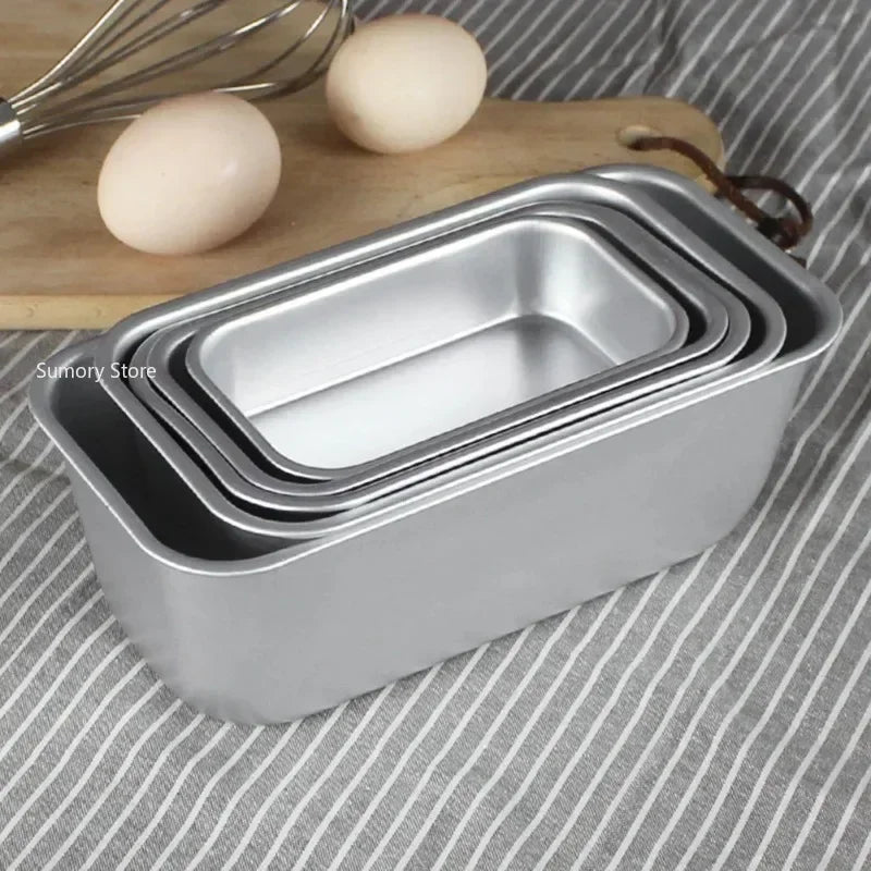 1Pc Square Box Mold Baking Tool Aluminum Alloy Non-Stick