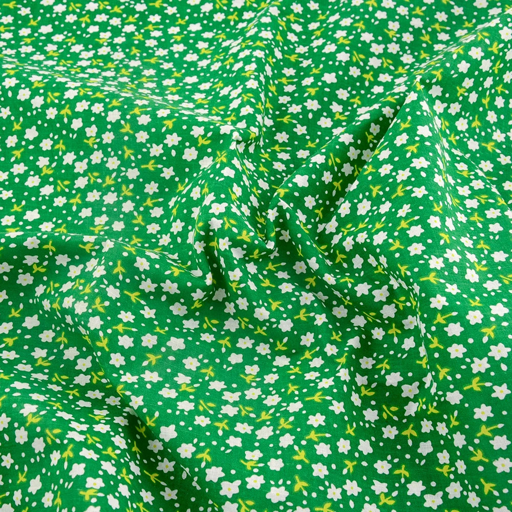 Lovely Fresh Red Printed Cloth 100% Cotton Fabric