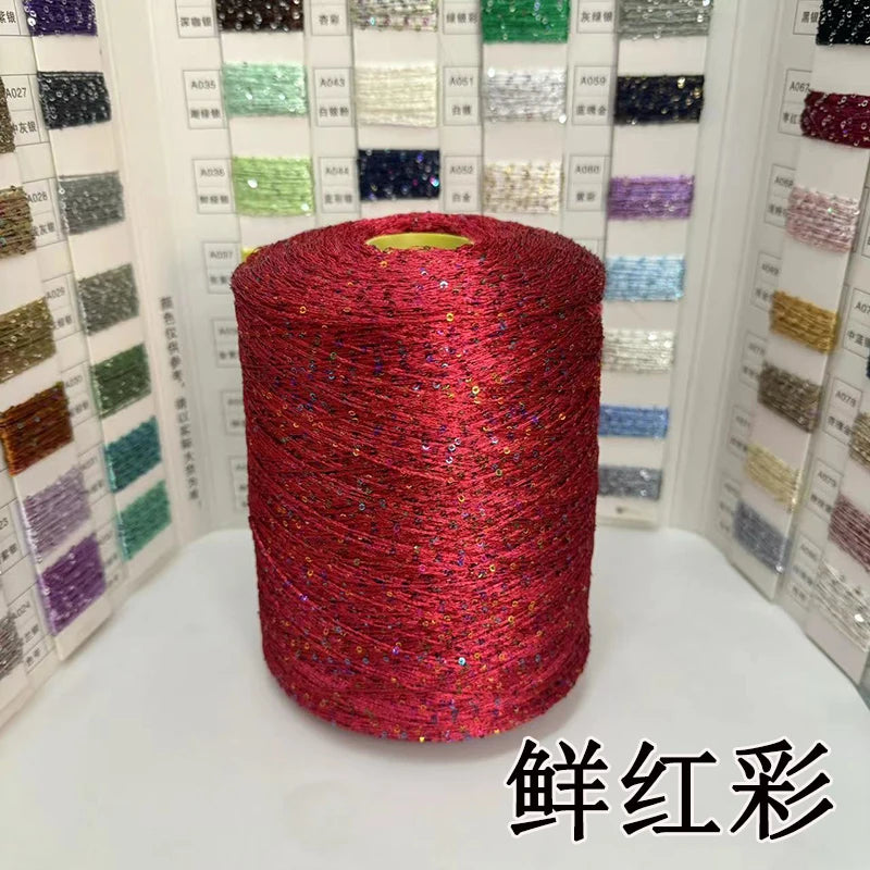 Sequins Beaded Yarn