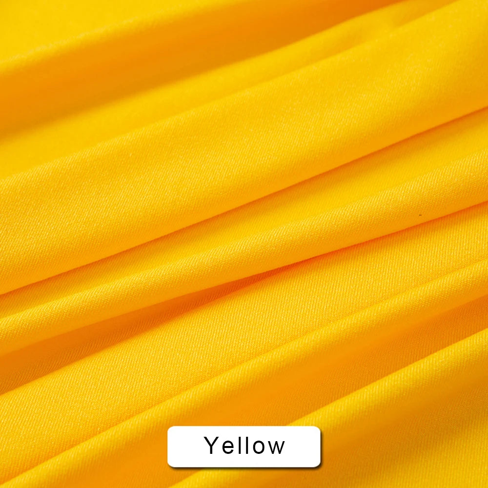 50X165cm Solid Color 4-way Stretch Jersey Fabric