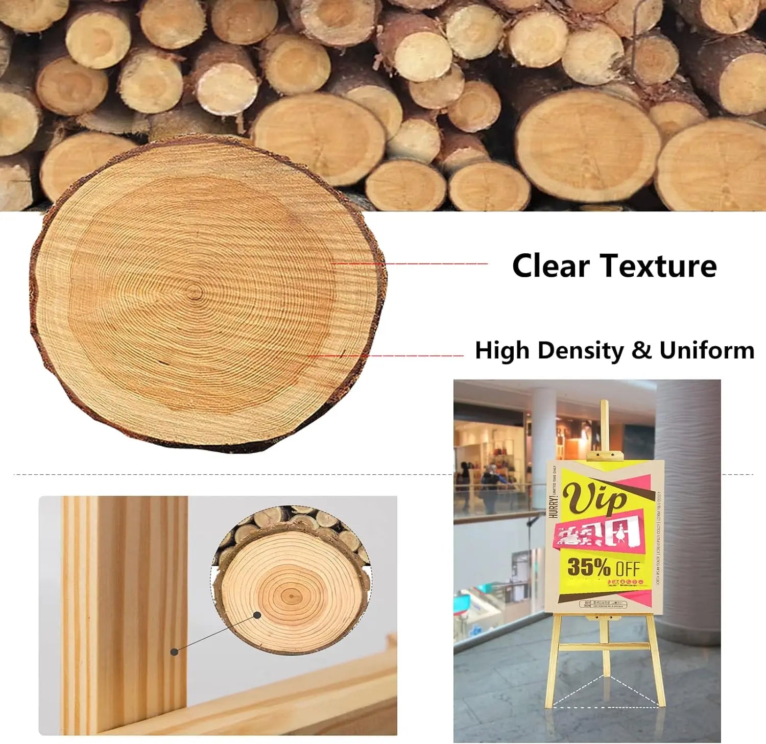 Studio Easel Adjustable Drawing Painting Holder