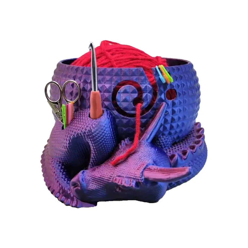 Crochet Bowl Yarn Storage Holder