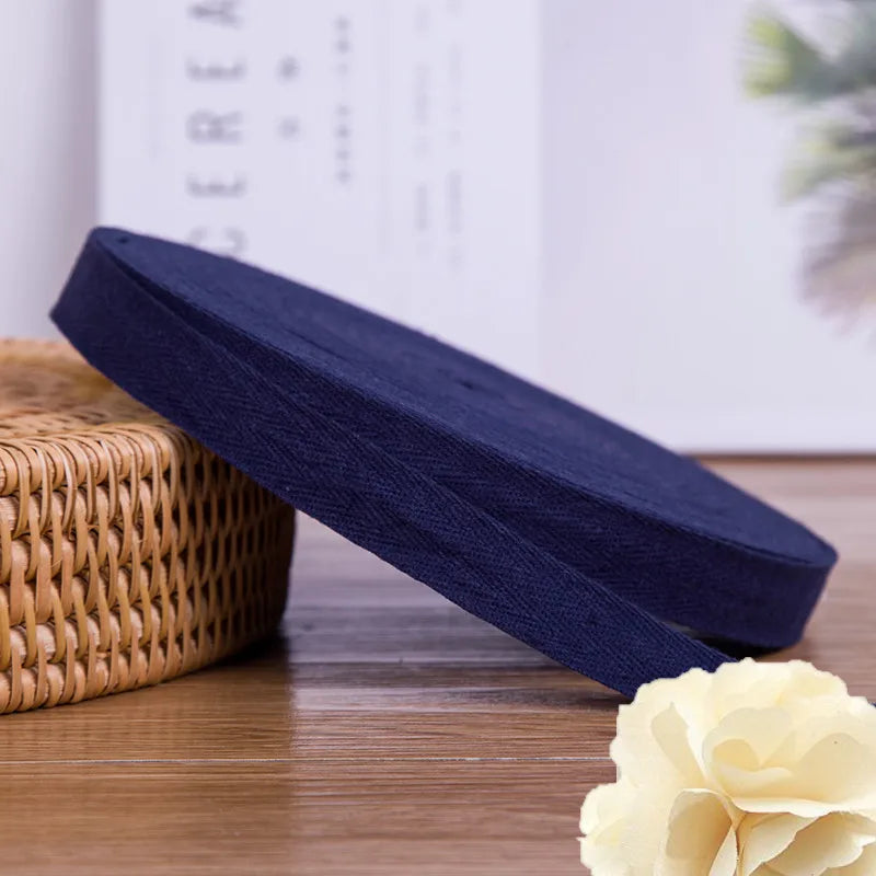 10mm/15mm/20mm 100% Cotton Ribbon