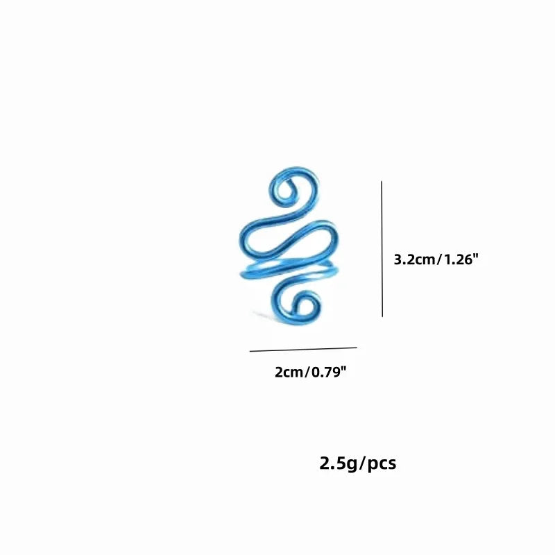 Knitted Sweater Ring Wrapped Hook