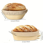 Sourdough Banneton Bread Baking Supplies Kit