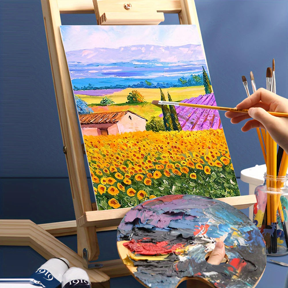 10-Pack 7x9.45 Inch Premium Thick Canvas Panels