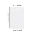 Mr Paper 2Style 60Pcs/bag Ice Crystals PET Long Strip Scrapbook Sticker