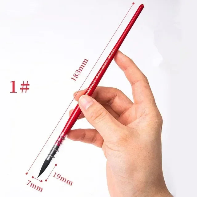 1pcs Squirrel Hair Artist Paint Brush