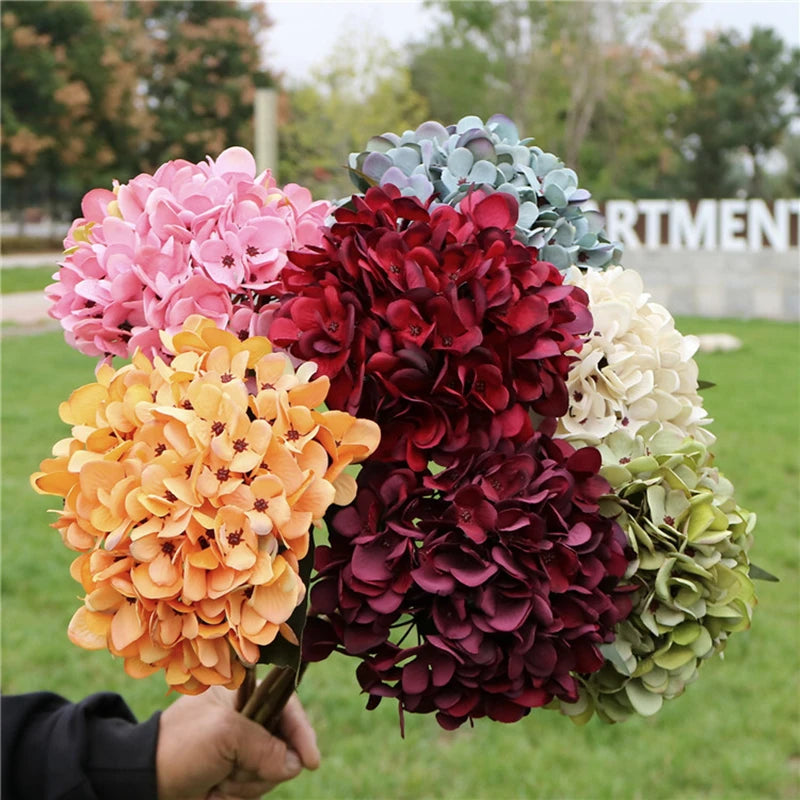 Artificial Hydrangea Wreath Wedding Flowers