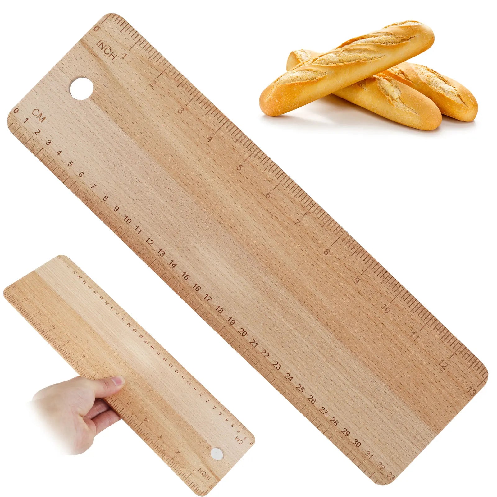 Baguette Transfer Peel Beech Wood