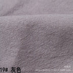 Cotton Linen Fabric Skin Texture Crepe