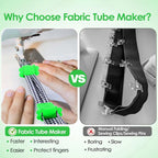 1 Set Fabric Tube Maker Bias Tape Maker