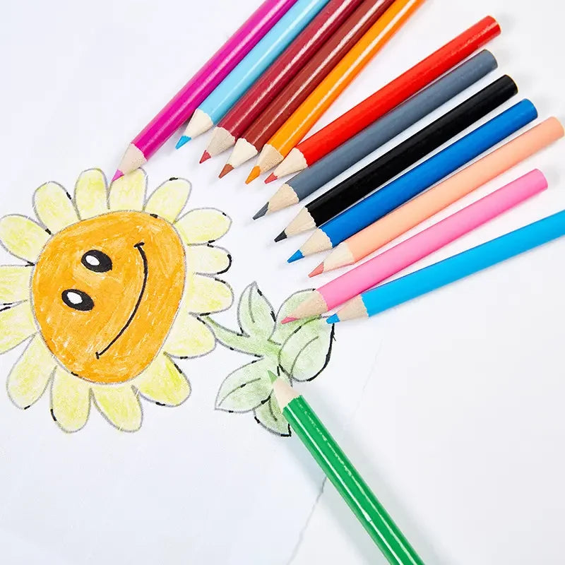 53pcs Multilayer Cartoon Art Pencil Set