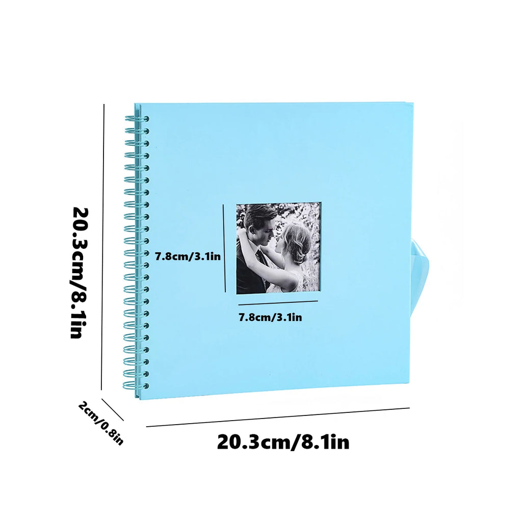 Scrapbook Album Linen Cover 8-inch