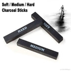 11 Pcs Art Set Sketch Charcoal Graphite Pencil