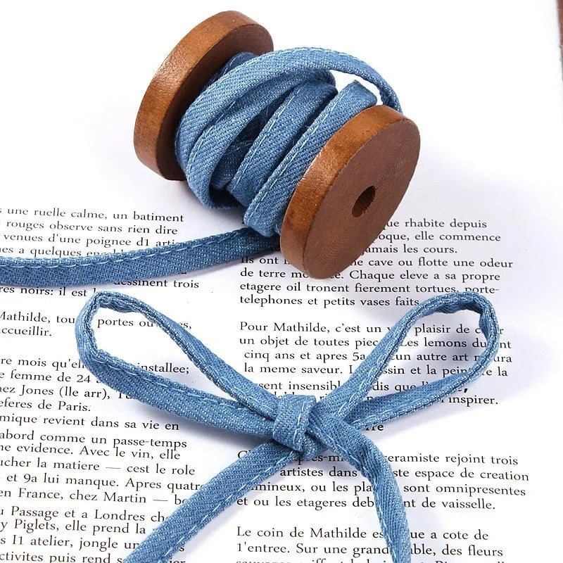 10 Yards Denim Ribbon