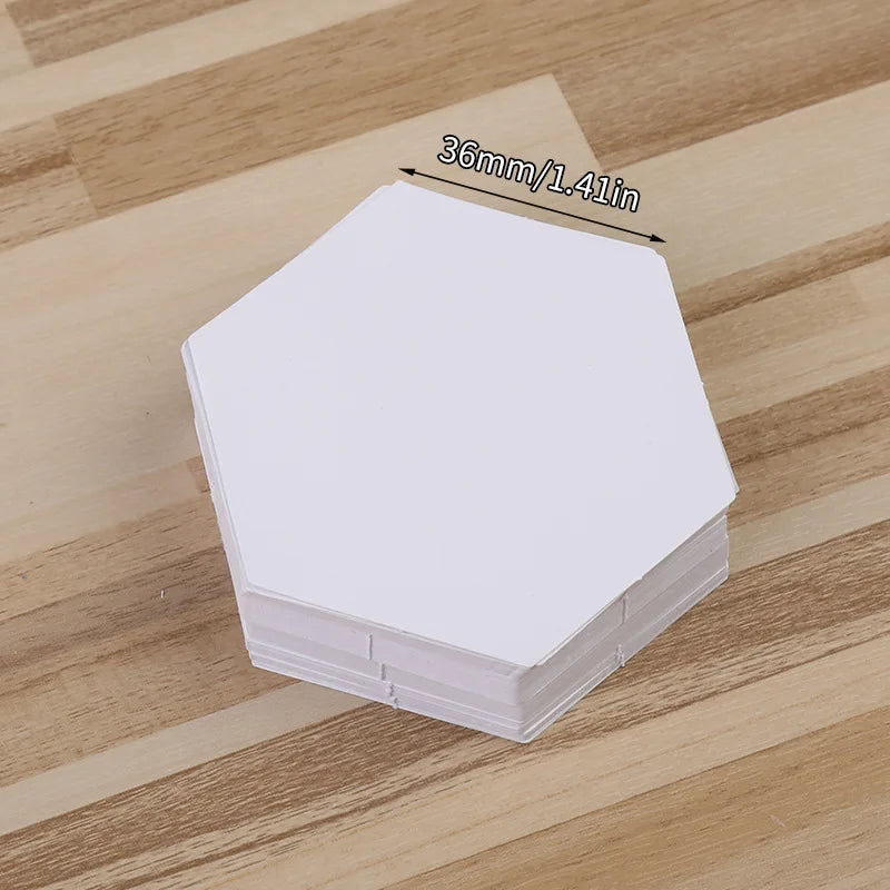 100 Pcs Paper Templates