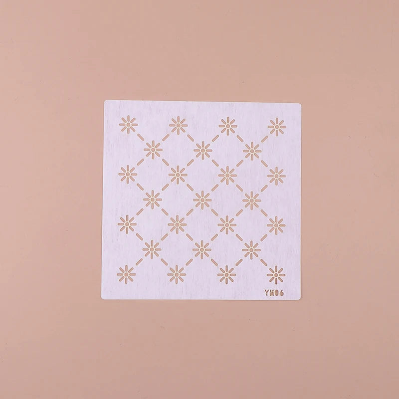 Embroidery Stencils Quilting Templates Set