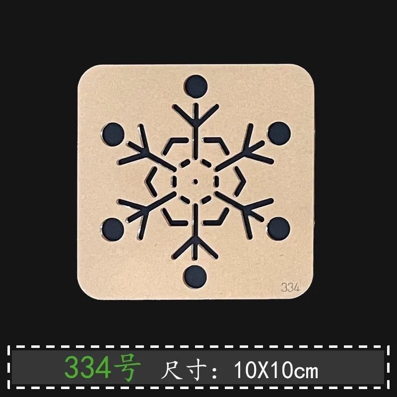 10x10cm DIY Craft, Quilting Ruler & Drawing Tool