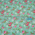 Rose Printed Cotton Fabrics by the Meter