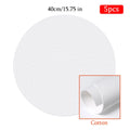 5pcs White Blank Square Artist Canvas