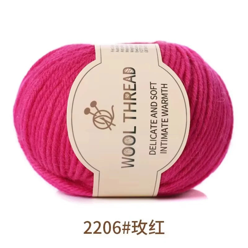 Medium Thick Wool Cashmere Yarn
